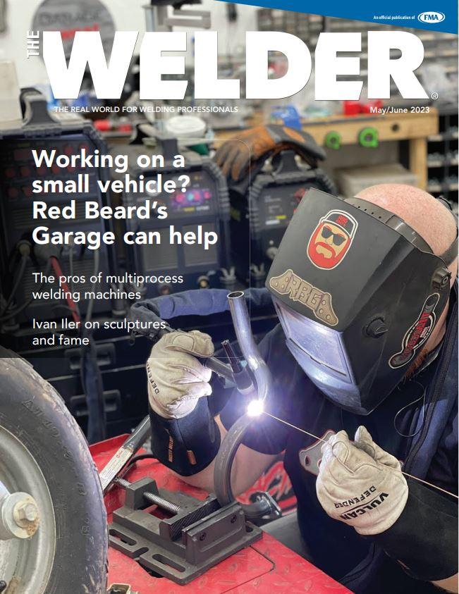 The WELDER magazine current cover